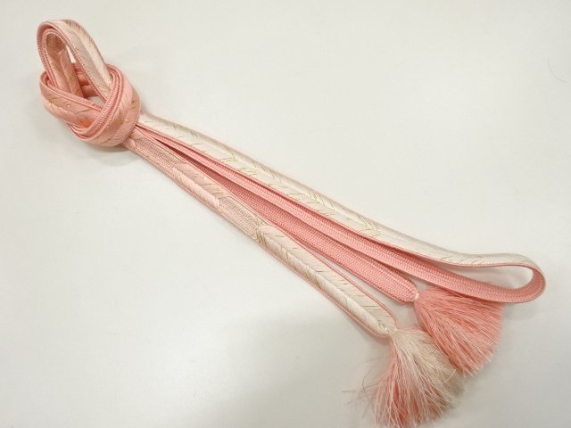 JAPANESE KIMONO / HAND-TIED OBIJIME CORD